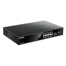 D-Link DGS-1010MP/E Switch 8xG PoE 1xG Up 1xG SFP