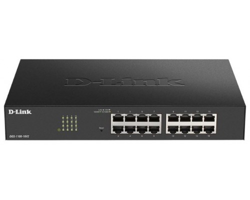 SWITCH D-LINK 16 PUERTOS 10-100-1000 EASY SMART