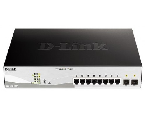 SWITCH SEMIGESTIONABLE D-LINK DGS-1210-10MP/E 8P GIGA