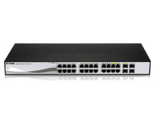 D-Link Web Smart DGS-1210-24 - Conmutador  - Managed -