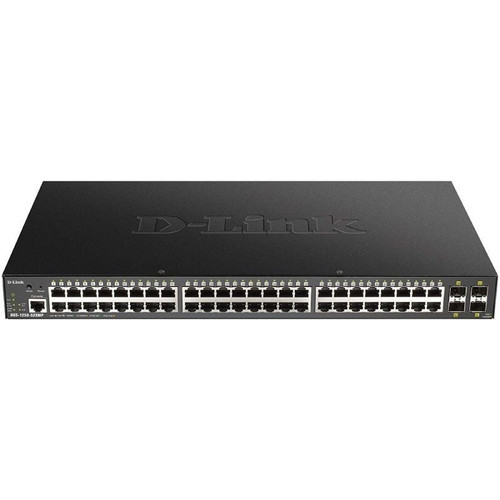 D-Link DGS-1250-52XMP/E Switch 48xG PoE+4x10G SFP+