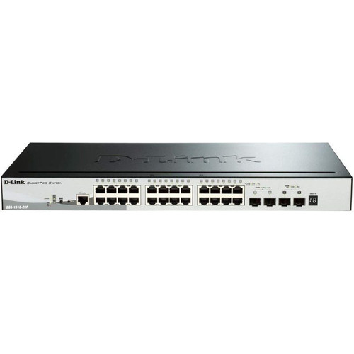 D-Link DGS-1510-28P/E Switch L2 24xGB PoE 2xSFP+