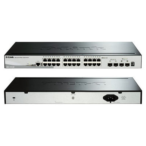 D-LINK SWITCH 28 PUERTOS 10/100/1Gbit w/2 10G SFP + 2 SFP (Espera 4 dias)