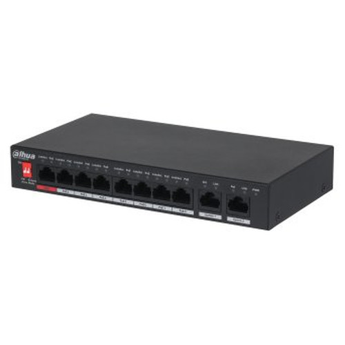 (DH-PFS3010-8ET-96-V2) DAHUA SWITCH HI-POE 2.0 8 PUERTOS + 2 UPLINK RJ45 (Espera 4 dias)-SX30 (DH-PFS3010-8ET-96-V2) DAHUA SWITCH HI-POE 2.0 8 PUERTOS + 2 UPLINK RJ45 (Espera 4 dias)