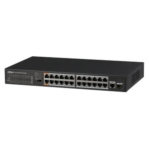 (DH-PFS3125-24ET-190) DAHUA SWITCH POE 24 PUERTOS + 1 GIGABIT COMBO RJ45/SFP (Espera 4 dias)-SX30 (DH-PFS3125-24ET-190) DAHUA SWITCH POE 24 PUERTOS + 1 GIGABIT COMBO RJ45/SFP (Espera 4 dias)