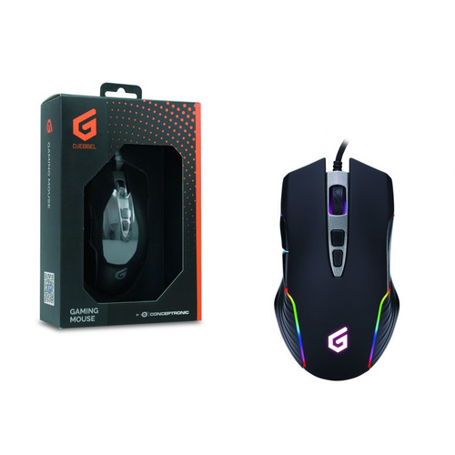 MOUSE CONCEPTRONIC GAMING DJEBBEL03B USB ALTA-SX30 MOUSE CONCEPTRONIC GAMING DJEBBEL03B USB ALTA