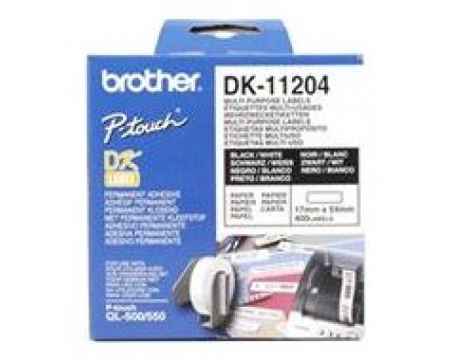 ROLLO ETIQUETAS BROTHER DK11204 17X54