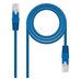 NANOCABLE CABLE RED LATIGUILLO CAT.6 UTP AWG24, AZUL, 2.0 M-IR60 NANOCABLE CABLE RED LATIGUILLO CAT.6 UTP AWG24, AZUL, 2.0 M