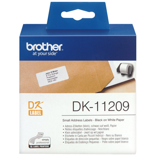 BROTHER Rollo de Etiquetas de 62x29mm de 800 Uds.-IR30 BROTHER Rollo de Etiquetas de 62x29mm de 800 Uds.