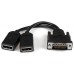 STARTECH CABLE ADAPTADOR 20CM DMS59 A DISPLAYPORT