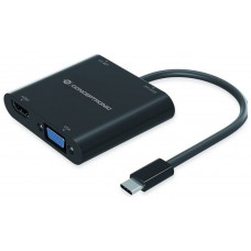 ADAPTADOR USB-C 4EN1 CONCEPTRONIC DONN09 HDMI  VGA