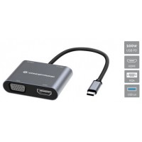 DOCKING USB-C CONCEPTRONIC DONN016 1xHDMI 4K 1xVGA-SX40 DOCKING USB-C CONCEPTRONIC DONN016 1xHDMI 4K 1xVGA