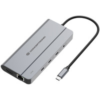 CONCEPTRONIC DONN34G Estacion de acoplamiento MST USB 3.2 Gen 2 10 en 1 (HDMI 4K60Hz, DisplayPort 8K30Hz, GbE, 3x USB-C 10 Gbps, 2x USB-A 480 Mbps, Audio, USB P-IR25 CONCEPTRONIC DONN34G Estacion de acoplamiento MST USB 3.2 Gen 2 10 en 1 (HDMI 4K60Hz, DisplayPort 8K30Hz, GbE, 3x USB-C 10 Gbps, 2x USB-A 480 Mbps, Audio, USB P