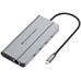 CONCEPTRONIC DONN34G Estacion de acoplamiento MST USB 3.2 Gen 2 10 en 1 (HDMI 4K60Hz, DisplayPort 8K30Hz, GbE, 3x USB-C 10 Gbps, 2x USB-A 480 Mbps, Audio, USB P-IR25 CONCEPTRONIC DONN34G Estacion de acoplamiento MST USB 3.2 Gen 2 10 en 1 (HDMI 4K60Hz, DisplayPort 8K30Hz, GbE, 3x USB-C 10 Gbps, 2x USB-A 480 Mbps, Audio, USB P