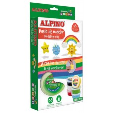 Alpino DP000209 compuesto para cer&aacute;mica y modelaje Arcilla de modelar 240 g Multicolor 1 pieza(s) (Espera 4 dias)