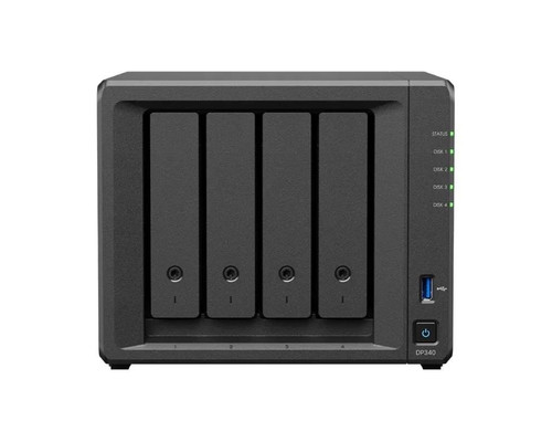 Synology DP340 NAS 1xG 1x10G i/4xHDD 8TB 4-Bay-IA25 Synology DP340 NAS 1xG 1x10G i/4xHDD 8TB 4-Bay
