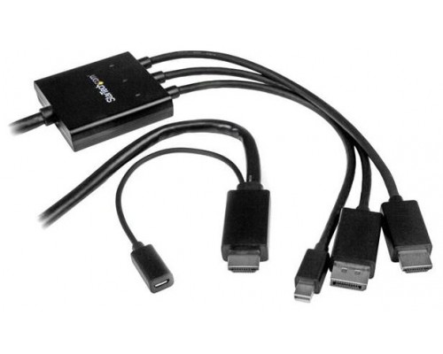 STARTECH CABLE 2M HDMI DISPLAYPORT MINI DP A HDMI