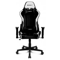 DRIFT DR175 Silla para videojuegos universal Asiento acolchado Negro, Blanco (Espera 4 dias)