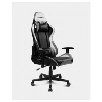 DRIFT DR175 Silla para videojuegos universal Asiento acolchado Negro, Gris, Blanco (Espera 4 dias)