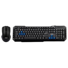 TECLADO + RATON 3GO WIRELESS COMBODRILE NEGRO MULT