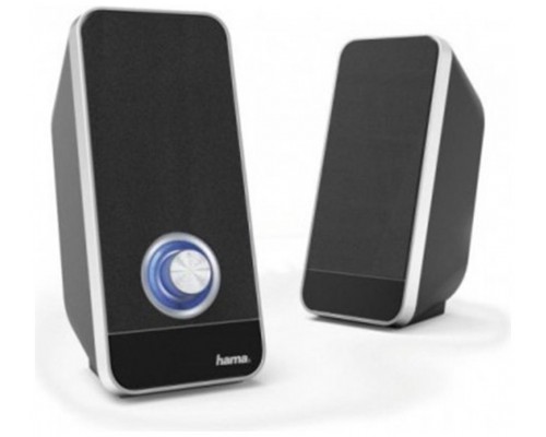 ALTAVOCES 2.0 HAMA SONIC LS-206 JACK 3.5mm ALIMENTADO