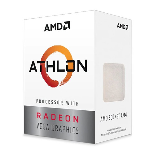 AMD ATHLON 3000G AM4 BOX+Disipador-IA20 AMD ATHLON 3000G AM4 BOX+Disipador