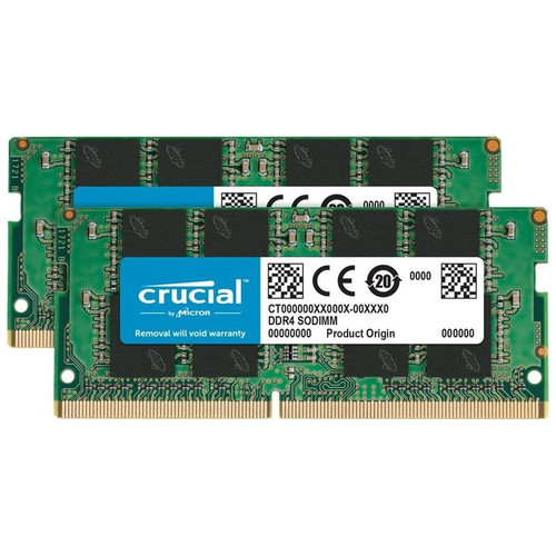 DDR4 SODIMM CRUCIAL 2 X 8GB 3200-SX20 DDR4 SODIMM CRUCIAL 2 X 8GB 3200