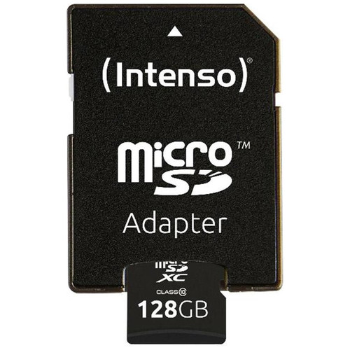 Intenso 3413491 Micro SD clase 10 128GB c/adapt-IA20 Intenso 3413491 Micro SD clase 10 128GB c/adapt