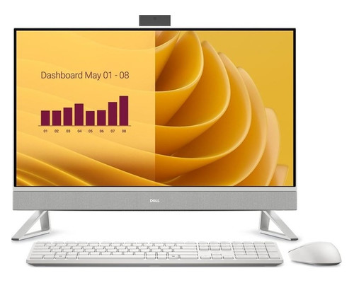 PC AIO DELL EC27250 CORE 7-150U 16GB 512GB 27"FHD W11P BLANCO