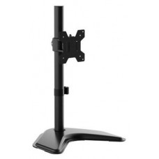 AISENS - SOPORTE DE MESA CON PEANA ECO GIRATORIO E INCLINABLE PARA MONITOR/TV 10KG DE 17-32, NEGRO