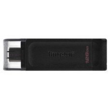 PENDRIVE KINGSTON 128GB USB-C 3.2 DT70 NEGRO