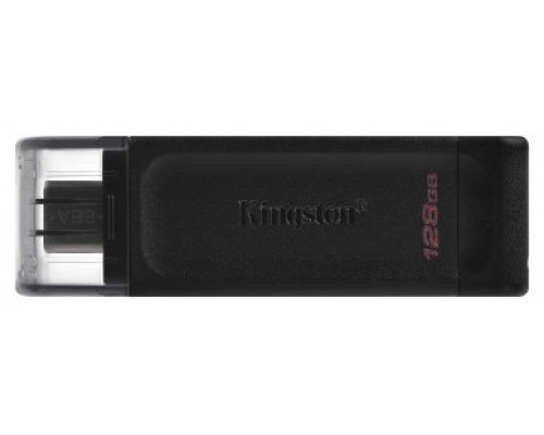 PENDRIVE KINGSTON 128GB USB-C 3.2 DT70 NEGRO