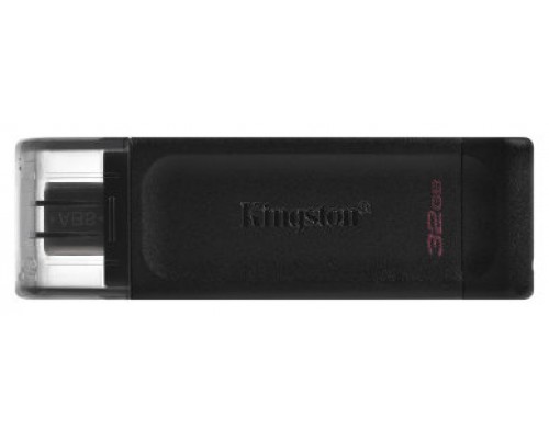 PENDRIVE KINGSTON 32GB USB-C 3.2 DT70 NEGRO