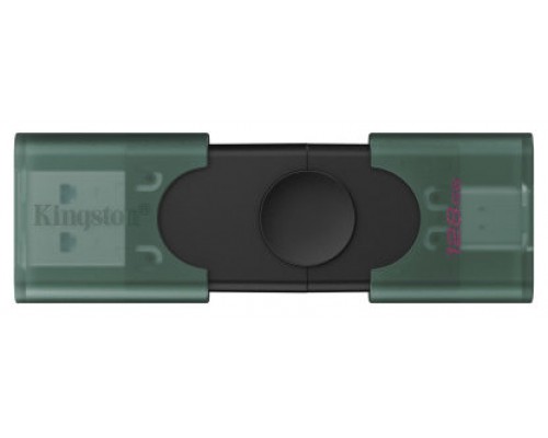 Kingston DataTraveler 128GB USB 3.2 Gen1 Duo Negro