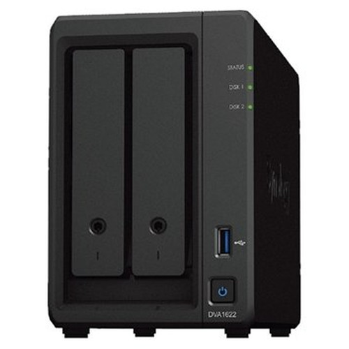 DEEP LEARNING SYNOLOGY NVR DVA1622 STANDALONE NVR 16 CANALES