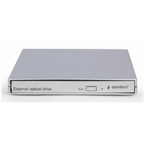UNIDAD DE DVD USB EXTERNA GEMBIRD PLATA-SX18 UNIDAD DE DVD USB EXTERNA GEMBIRD PLATA