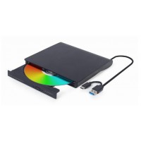 UNIDAD DE DVD USB EXTERNA GEMBIRD NEGRA-SX18 UNIDAD DE DVD USB EXTERNA GEMBIRD NEGRA