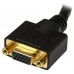 STARTECH CABLE DIVISOR 20CM DVI-I MACHO A DVI-D Y