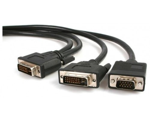 STARTECH CABLE 1,8M SPLITTER DVI-I A DVI-D Y VGA