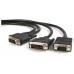 STARTECH CABLE 1,8M SPLITTER DVI-I A DVI-D Y VGA