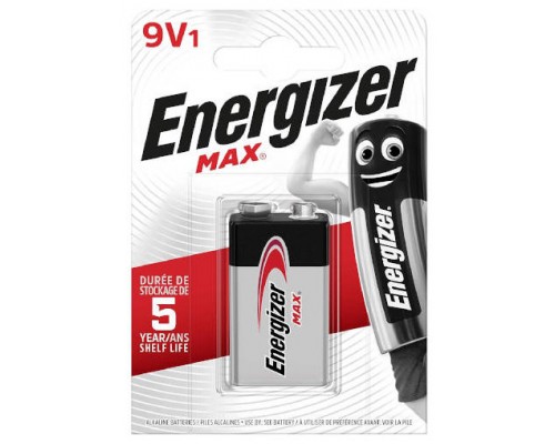 Energizer Max – 9V Batería de un solo uso Alcalino (Espera 4 dias)