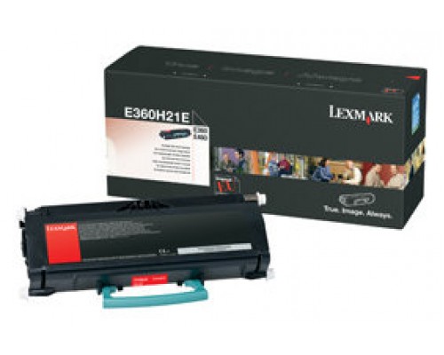 Lexmark E360, E46x Cartucho de toner Alto Rendimiento (9K)