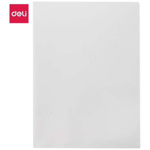 DELI C.100 dossieres uñeros PP piel de naranja A4-IR40 DELI C.100 dossieres uñeros PP piel de naranja A4
