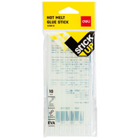 DELI Paq. Barras de silicona termofusible diam 7mm largo 150mm