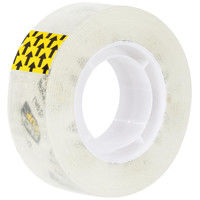 DELI Cinta adhesiva transparente 18mmx33m