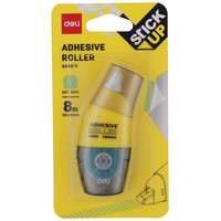 DELI Bl. Roller adhesivo recargable 6mmx8m-IR52 DELI Bl. Roller adhesivo recargable 6mmx8m