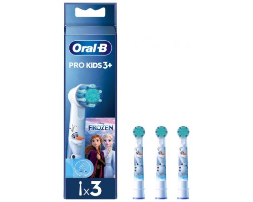 ACCESORIO DENTAL BRAUN ORAL-B KIDS FROZEN BLANCO PACK 3 UDS