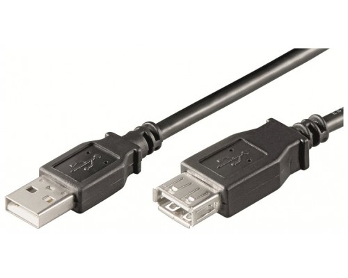 CABLE ALARGADOR USB 2.0 EWENT USB-A MACHO USB-A HEMBRA 3m NEGRO