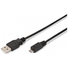 Ewent Cable USB 2.0  "A" M a Micro "B" M 0.5 m