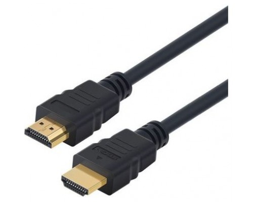CABLE HDMI EWENT 2.0 DE ALTA VELOCIDAD CON ETHERNET NEGRO 5 M RESOLUCION 4K 60HZ
